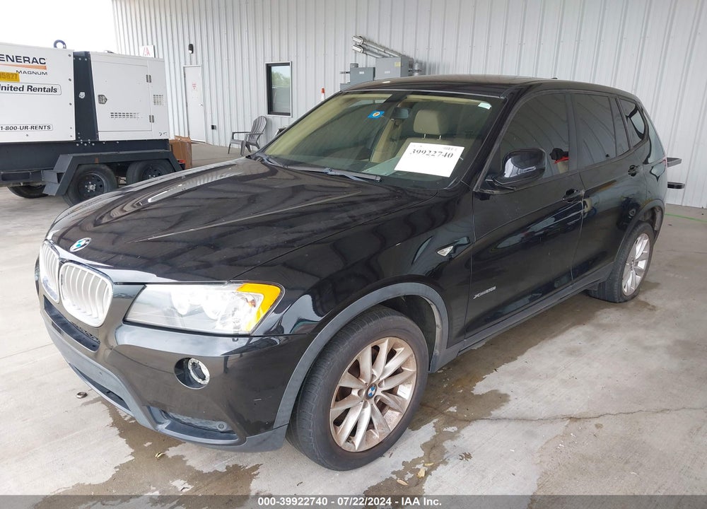 2013 BMW X3 XDRIVE28I VIN: 5UXWX9C55D0A21886