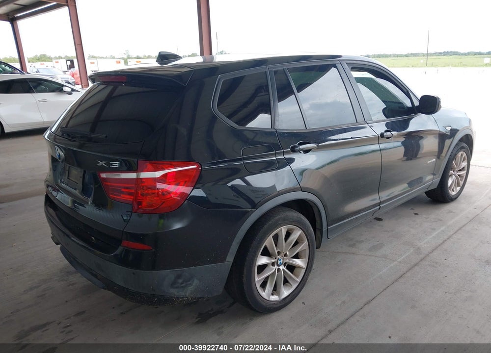 2013 BMW X3 XDRIVE28I VIN: 5UXWX9C55D0A21886