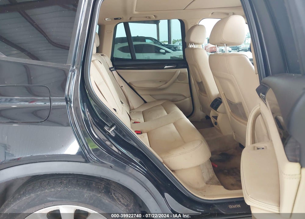 2013 BMW X3 XDRIVE28I VIN: 5UXWX9C55D0A21886