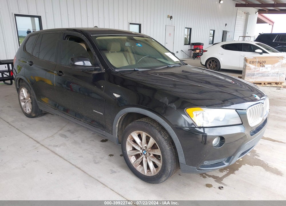 2013 BMW X3 XDRIVE28I VIN: 5UXWX9C55D0A21886