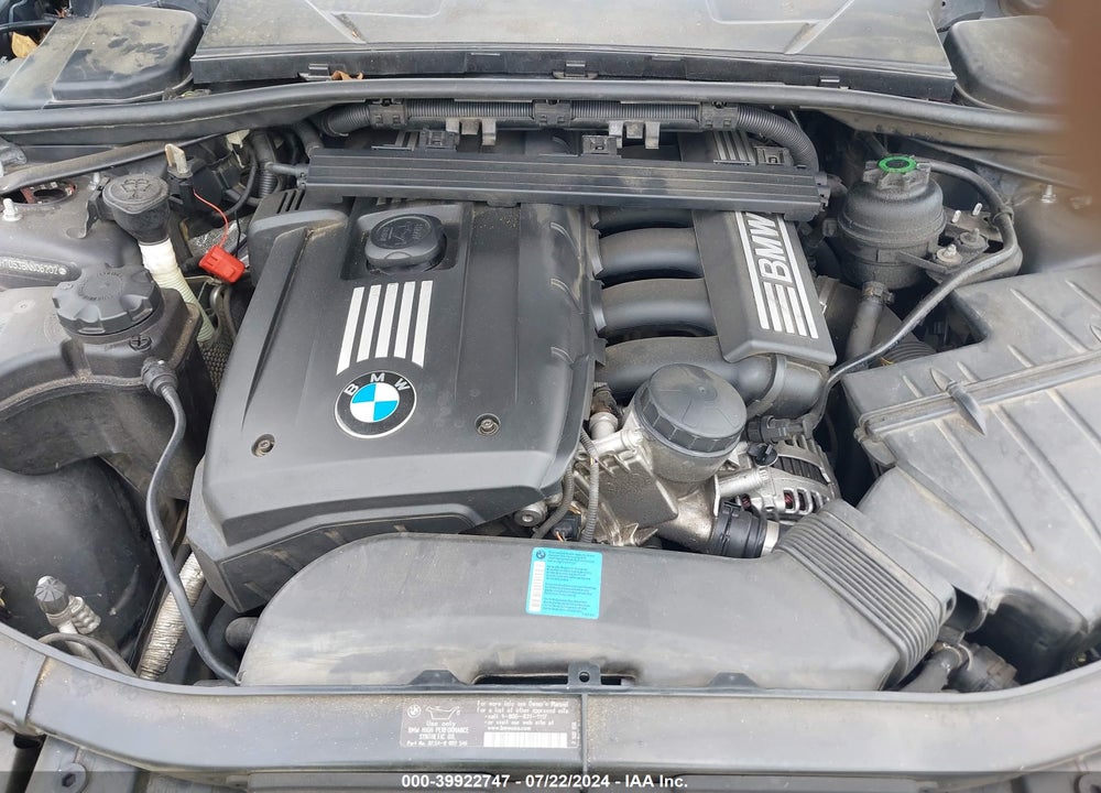 2011 BMW 328I VIN: WBAPH7G53BNN06202