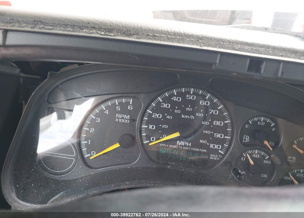 2000 CHEVROLET SILVERADO 1500 LS VIN: 2GCEC19TXY1116774