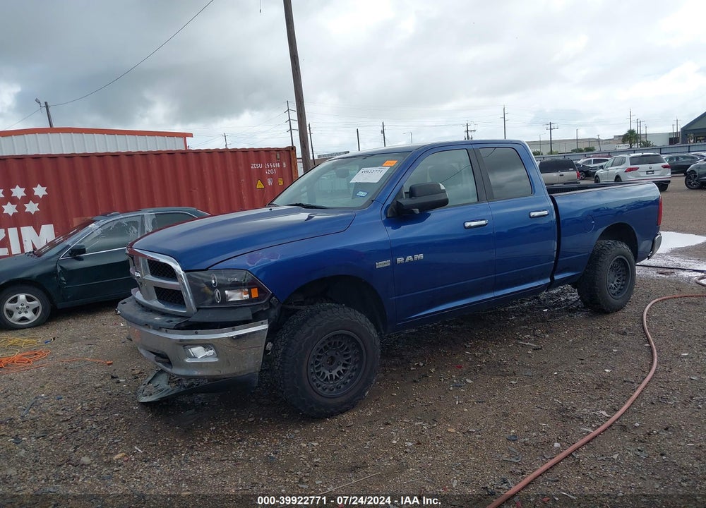 2010 DODGE RAM 1500 SLT/SPORT/TRX VIN: 1D7RV1GT3AS147424