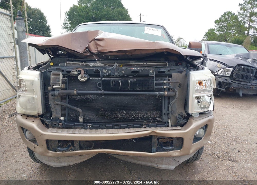 2011 FORD F-250 LARIAT VIN: 1FT7W2BT9BEA72854
