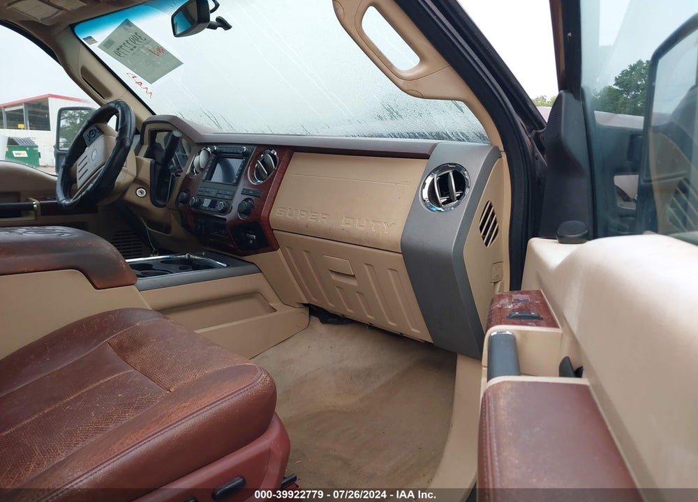2011 FORD F-250 LARIAT VIN: 1FT7W2BT9BEA72854