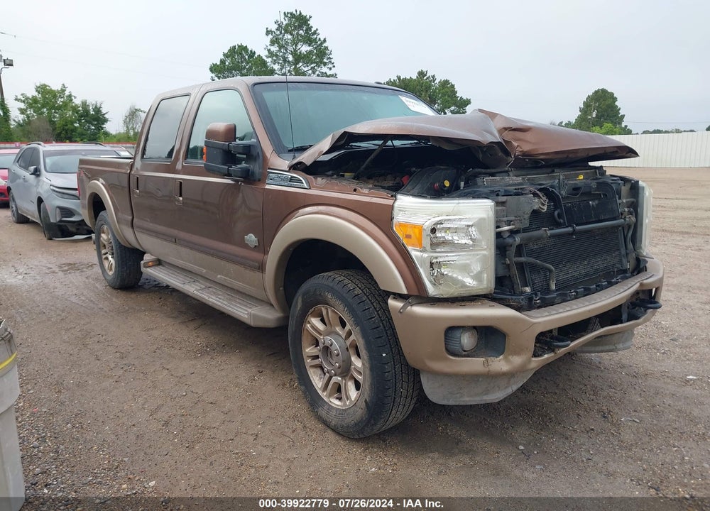 2011 FORD F-250 LARIAT VIN: 1FT7W2BT9BEA72854