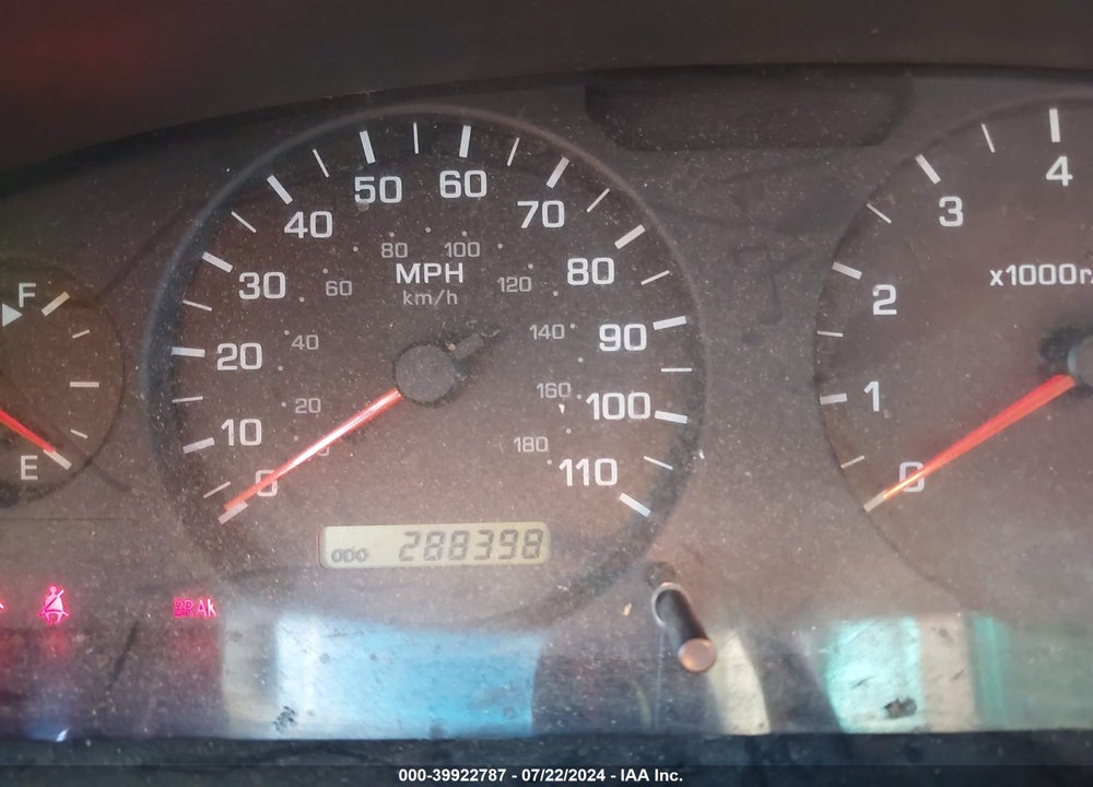 2001 NISSAN FRONTIER XE VIN: 1N6DD26SX1C392833