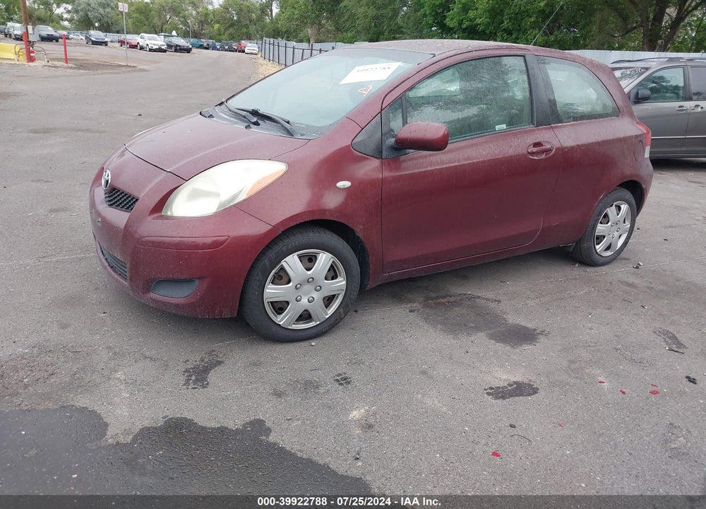 2009 TOYOTA YARIS VIN: JTDJT903095252065