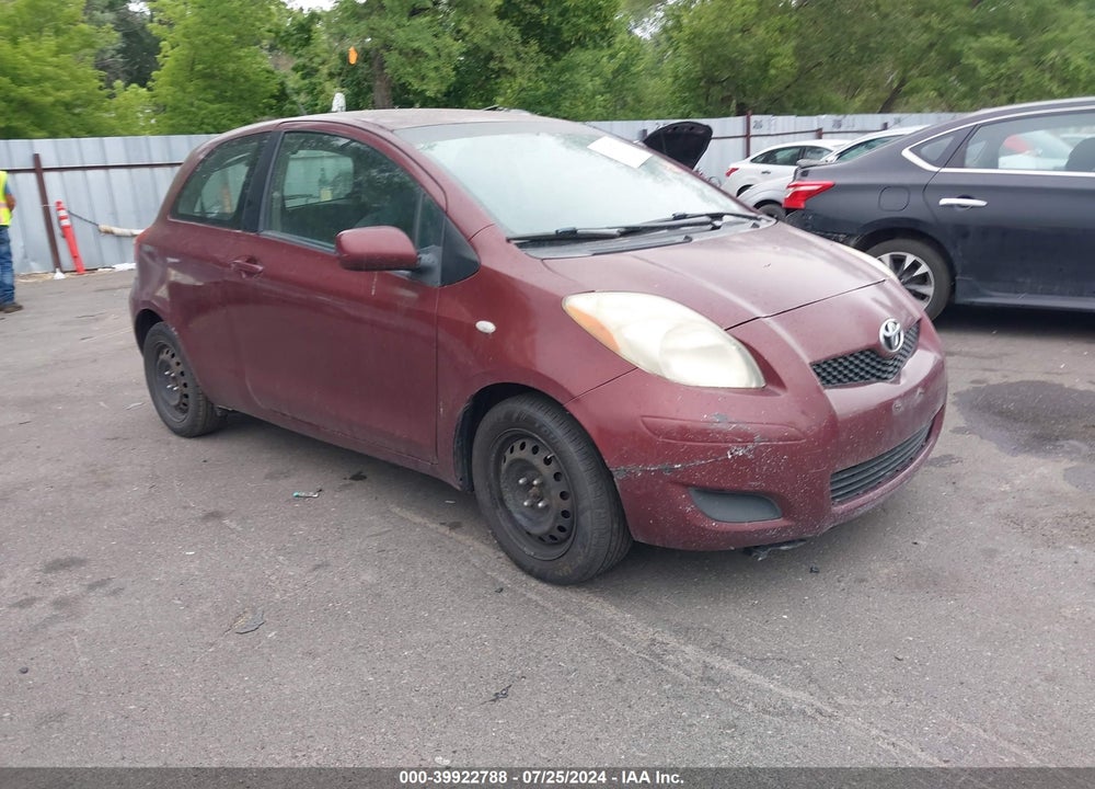 2009 TOYOTA YARIS VIN: JTDJT903095252065