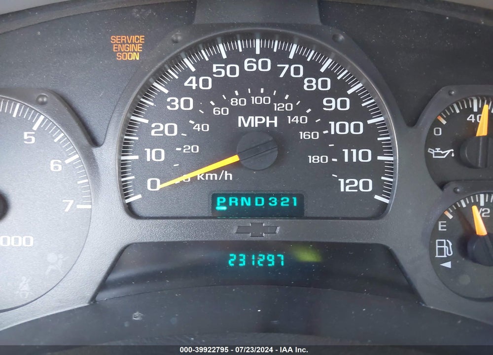 2004 CHEVROLET TRAILBLAZER VIN: 1GNDS13S142296551