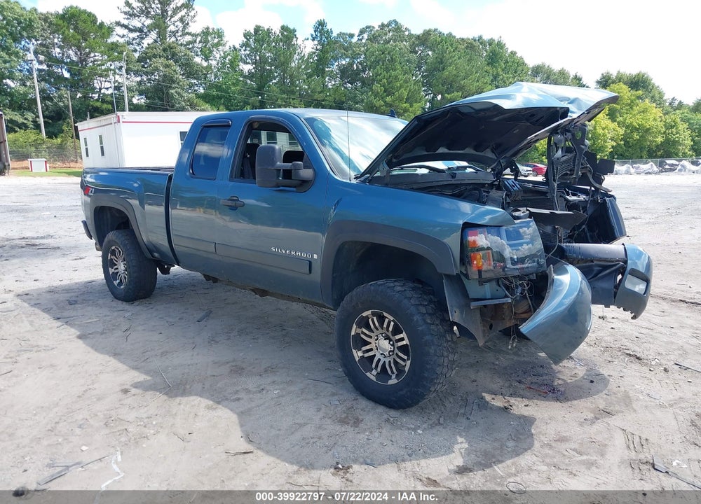 2007 CHEVROLET SILVERADO 1500 LT1 VIN: 1GCEK19007Z638831