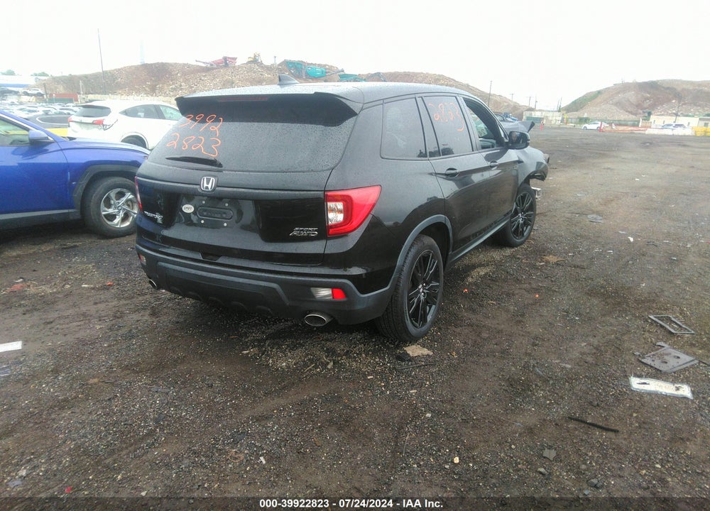 2019 HONDA PASSPORT SPORT VIN: 5FNYF8H29KB027336