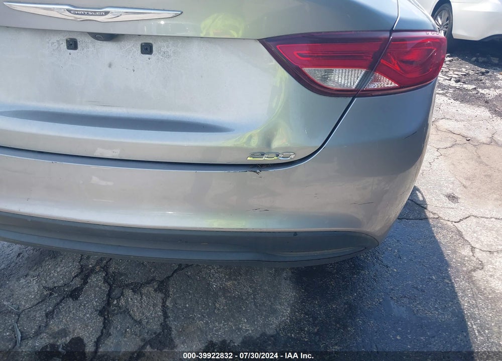 2016 CHRYSLER 200 TOURING VIN: 1C3CCCFB3GN195415