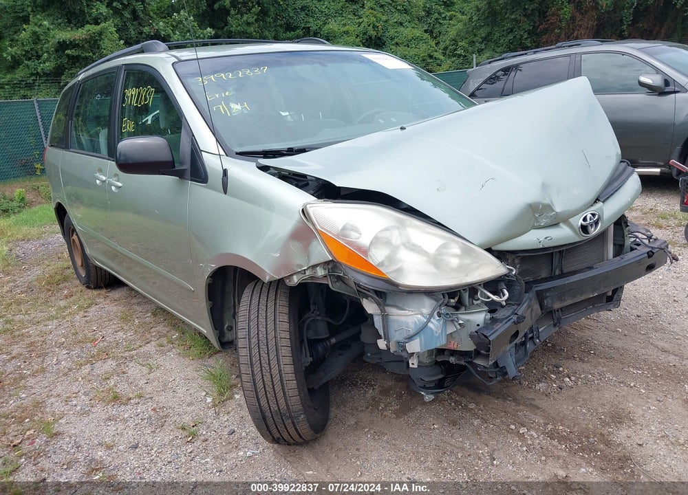 2010 TOYOTA SIENNA CE VIN: 5TDKK4CCXAS307562