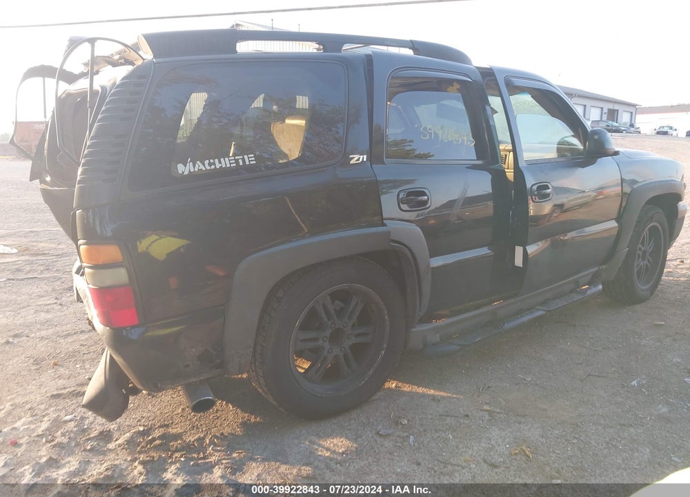 2003 CHEVROLET TAHOE Z71 VIN: 1GNEK13Z53R244752