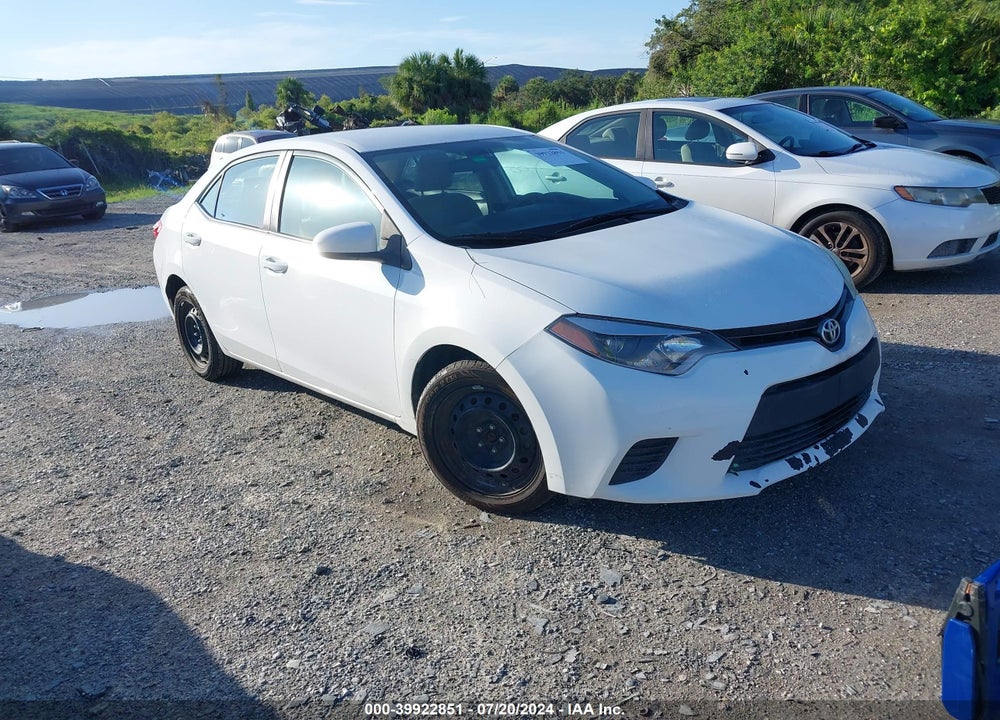 2014 TOYOTA COROLLA LE VIN: 2T1BURHE7EC169639