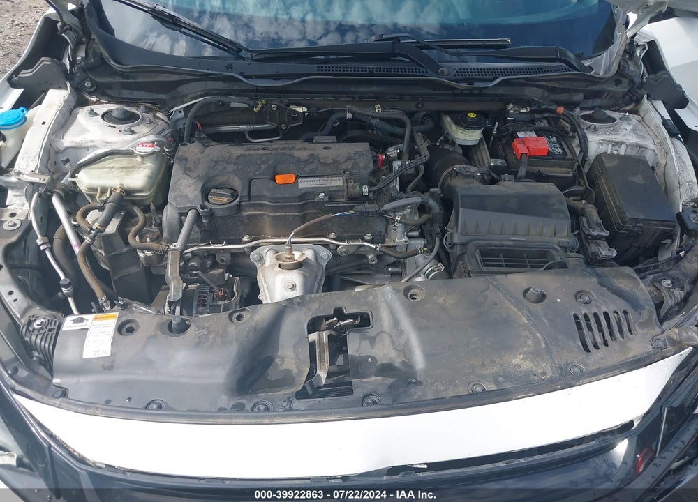 2019 HONDA CIVIC VIN: 19XFC2F8XKE023161