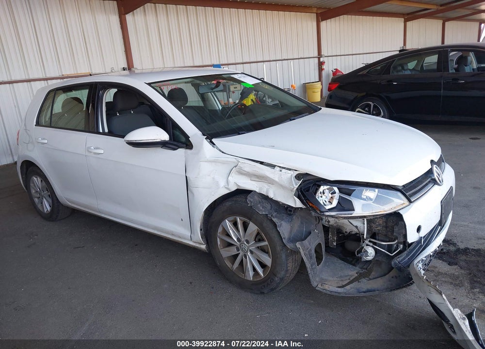 2017 VOLKSWAGEN GOLF S/TSI SE 4-DOOR/TSI SEL 4-DOOR/TSI WOLFSBURG EDITION 4-DOOR VIN: 3VW217AU6HM071161