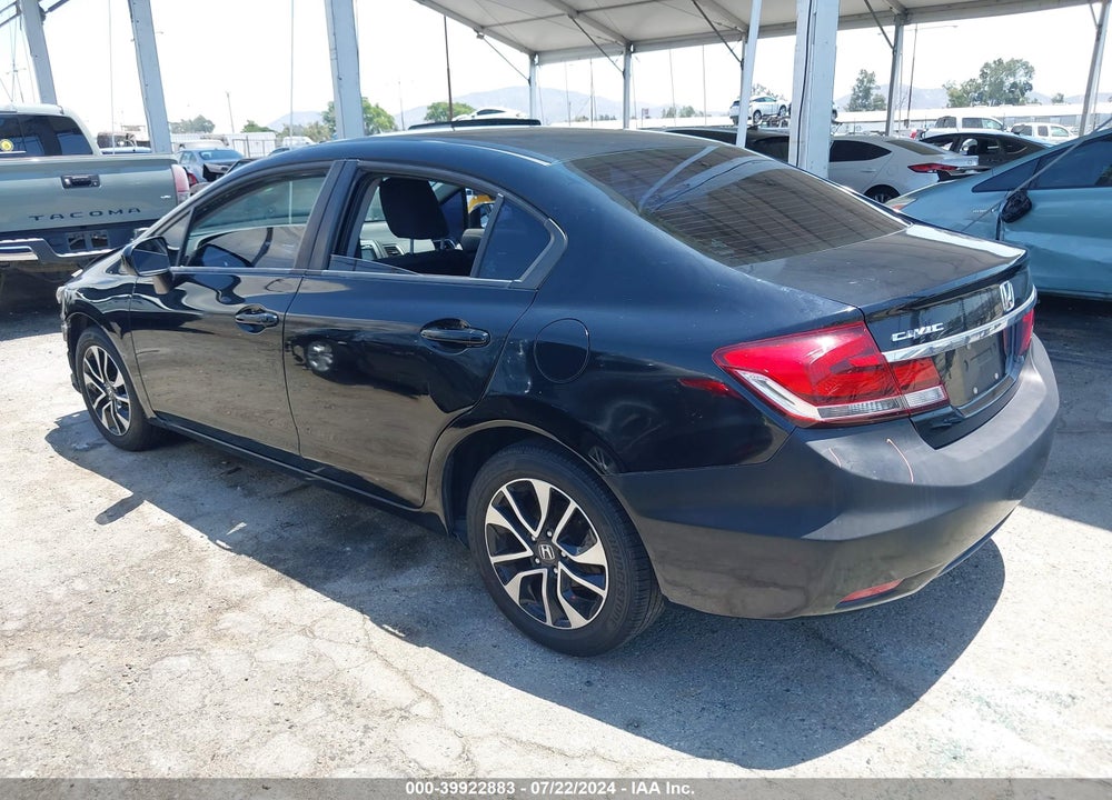 2015 HONDA CIVIC EX VIN: 19XFB2F83FE298833