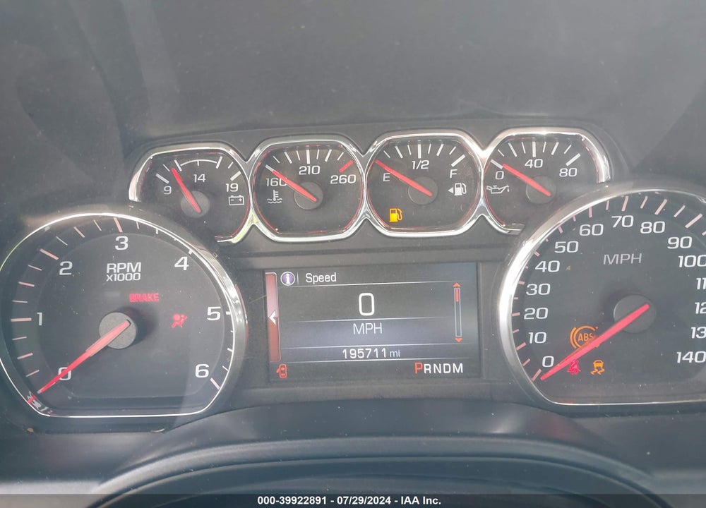 2014 GMC SIERRA 1500 SLT VIN: 3GTU2VEC7EG193097