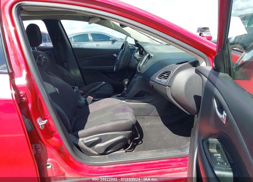 2014 DODGE DART SXT VIN: 1C3CDFBB6ED701665
