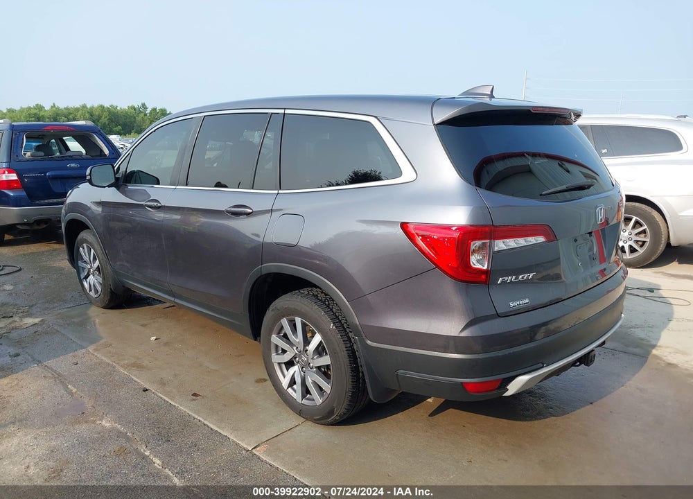 2019 HONDA PILOT EX-L VIN: 5FNYF6H59KB098664