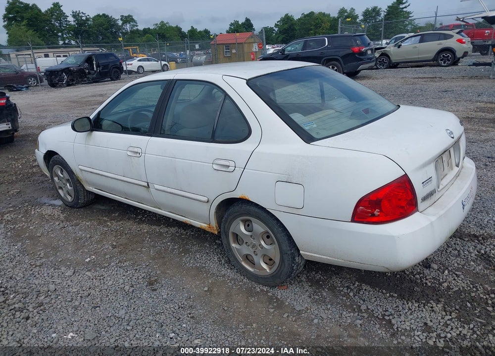 2006 NISSAN SENTRA 1.8 VIN: 3N1CB51D66L499293