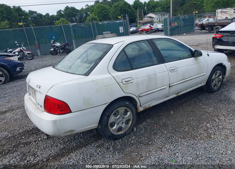 2006 NISSAN SENTRA 1.8 VIN: 3N1CB51D66L499293