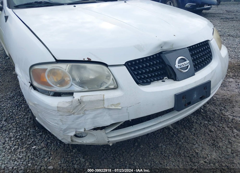 2006 NISSAN SENTRA 1.8 VIN: 3N1CB51D66L499293