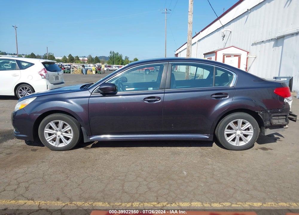 2012 SUBARU LEGACY 2.5I PREMIUM VIN: 4S3BMBC66C3008552