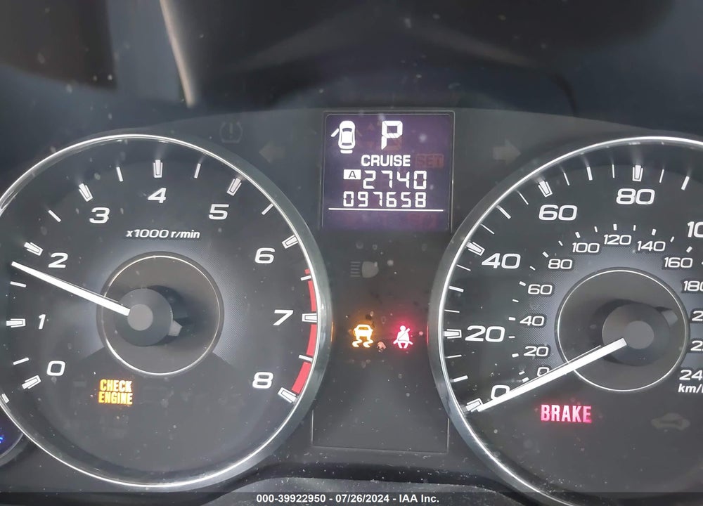 2012 SUBARU LEGACY 2.5I PREMIUM VIN: 4S3BMBC66C3008552