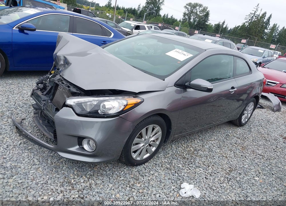 2015 KIA FORTE KOUP EX VIN: KNAFX6A86F5389975