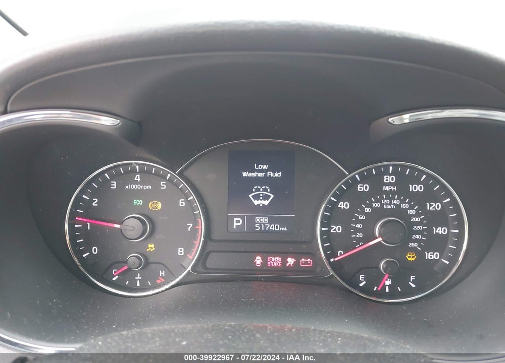 2015 KIA FORTE KOUP EX VIN: KNAFX6A86F5389975