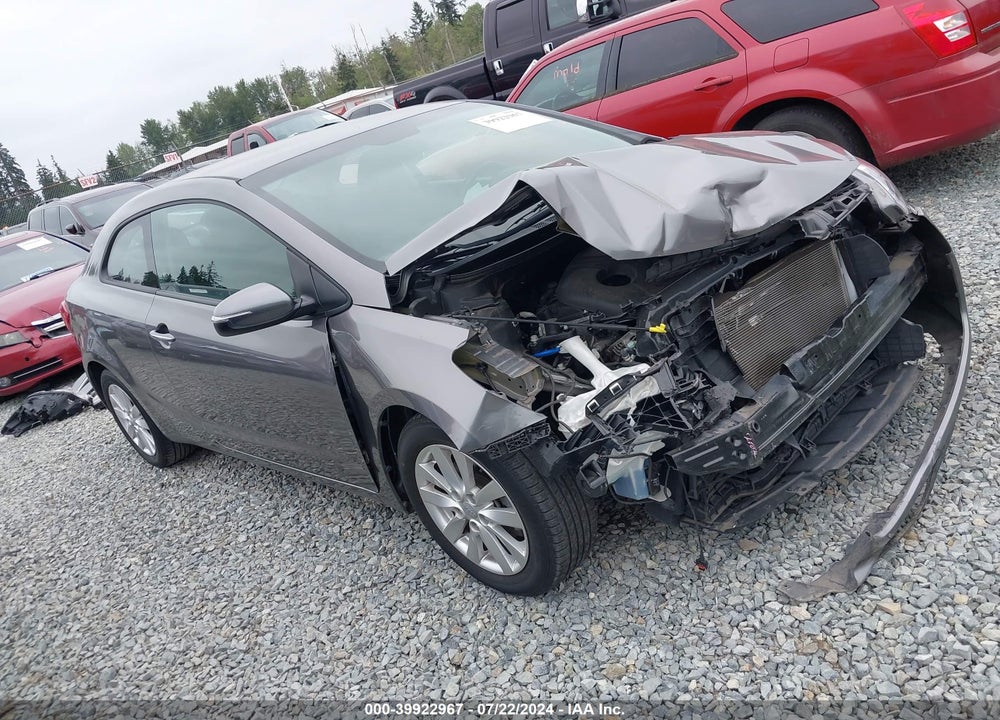 2015 KIA FORTE KOUP EX VIN: KNAFX6A86F5389975