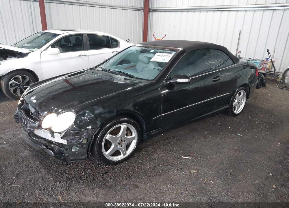 2004 MERCEDES-BENZ CLK 500 VIN: WDBTK75G84T024572