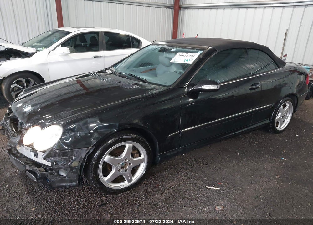 2004 MERCEDES-BENZ CLK 500 VIN: WDBTK75G84T024572