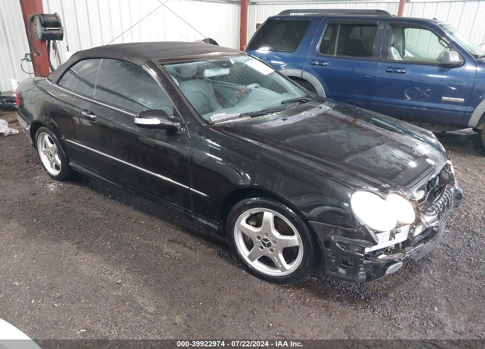 2004 MERCEDES-BENZ CLK 500 VIN: WDBTK75G84T024572