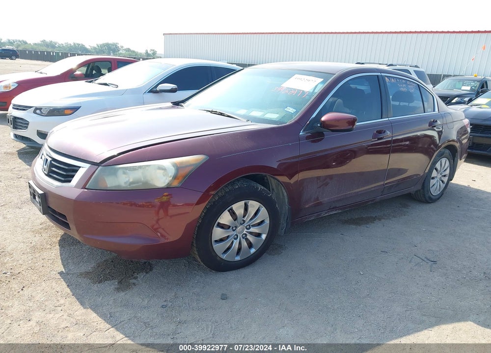2008 HONDA ACCORD 2.4 LX VIN: 1HGCP26378A134811