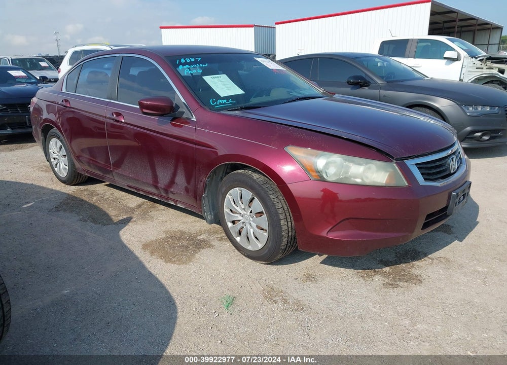 2008 HONDA ACCORD 2.4 LX VIN: 1HGCP26378A134811