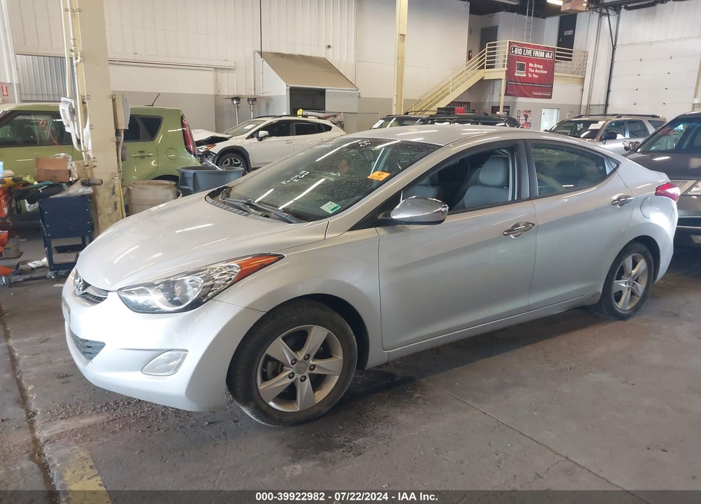 2013 HYUNDAI ELANTRA GLS VIN: KMHDH4AE9DU534717