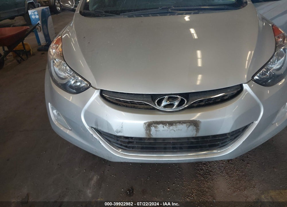 2013 HYUNDAI ELANTRA GLS VIN: KMHDH4AE9DU534717