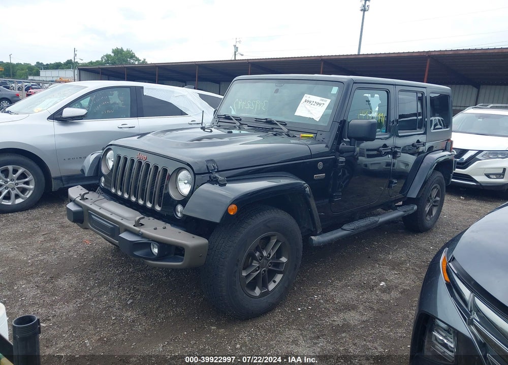 2016 JEEP WRANGLER UNLIMITED 75TH ANNIVERSARY VIN: 1C4BJWEG5GL244962