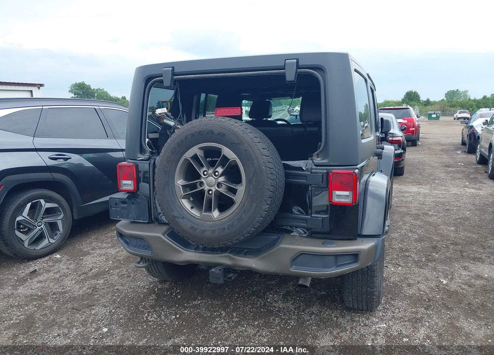 2016 JEEP WRANGLER UNLIMITED 75TH ANNIVERSARY VIN: 1C4BJWEG5GL244962
