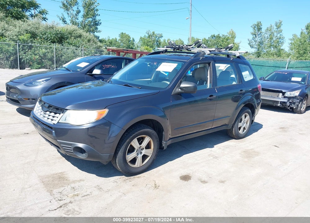 2012 SUBARU FORESTER 2.5X VIN: JF2SHBBC4CH415947