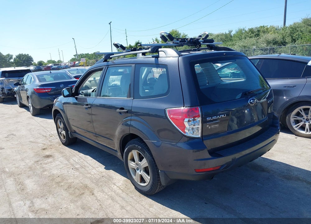 2012 SUBARU FORESTER 2.5X VIN: JF2SHBBC4CH415947