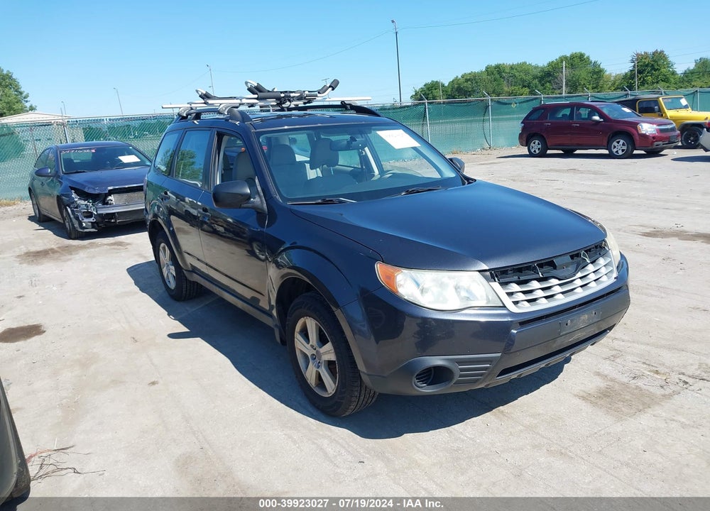 2012 SUBARU FORESTER 2.5X VIN: JF2SHBBC4CH415947