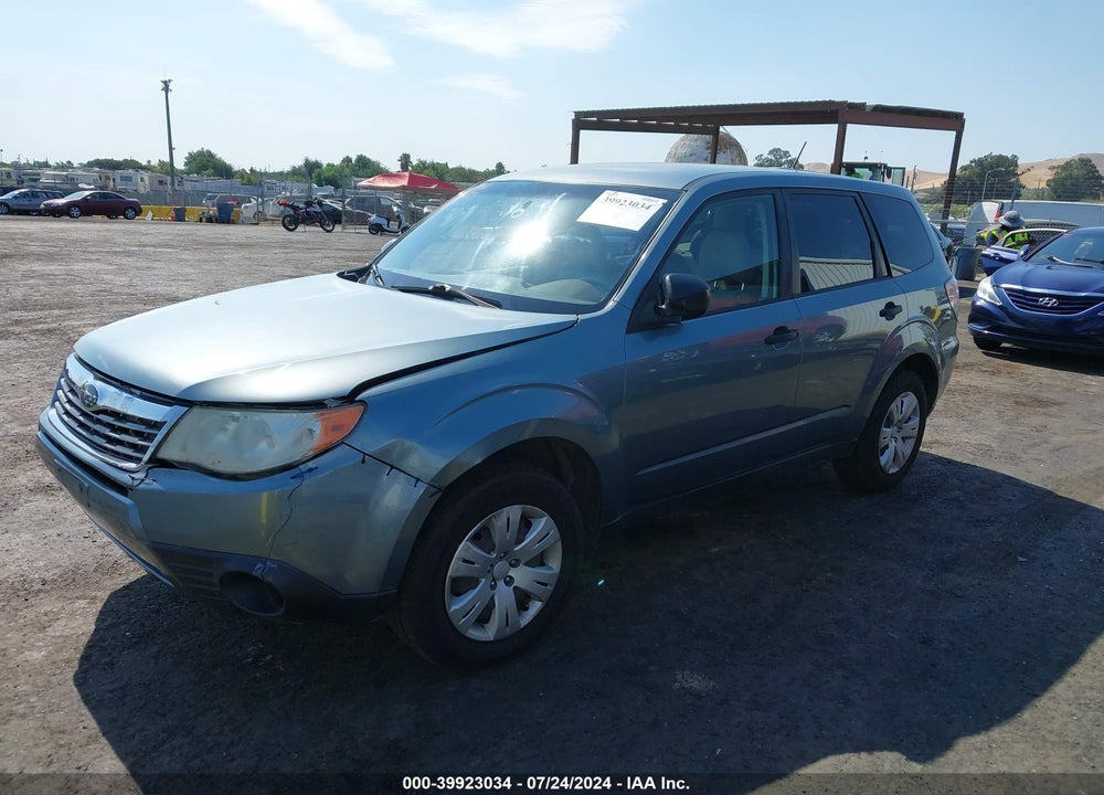 2009 SUBARU FORESTER 2.5X VIN: JF2SH61659H726878