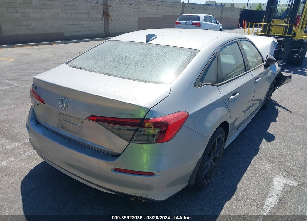 2022 HONDA CIVIC SPORT VIN: 2HGFE2F57NH579325