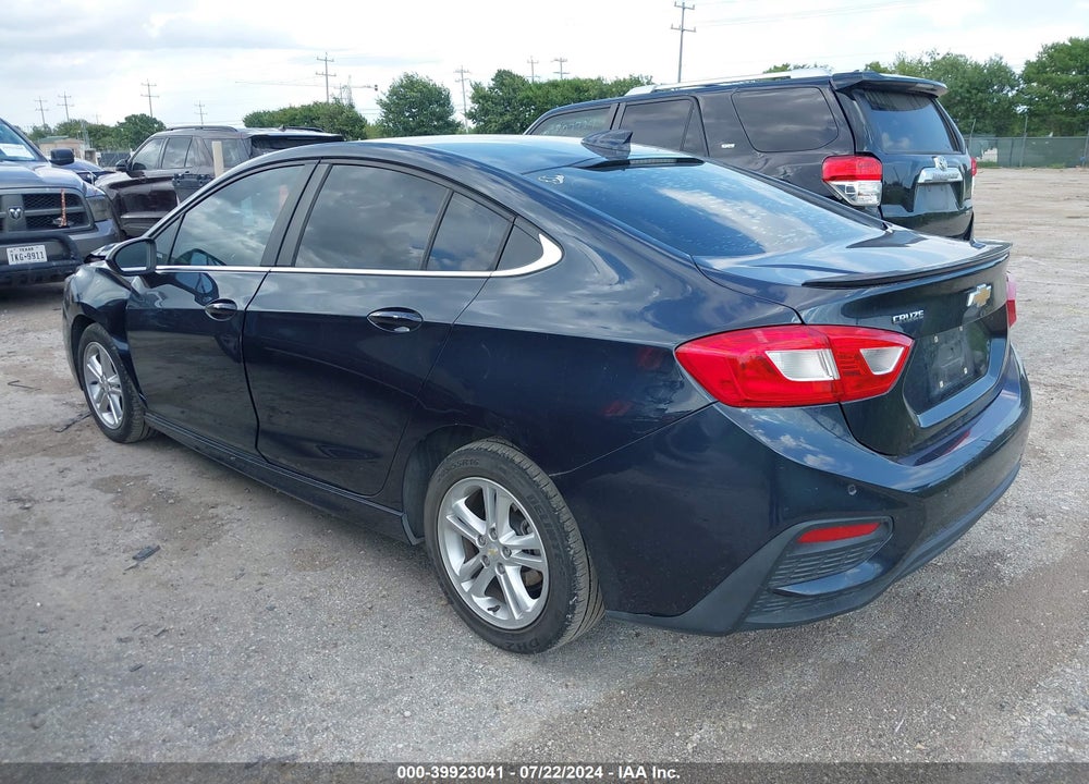 2016 CHEVROLET CRUZE LT AUTO VIN: 1G1BE5SM7G7304654