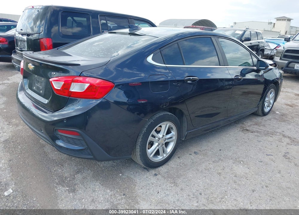 2016 CHEVROLET CRUZE LT AUTO VIN: 1G1BE5SM7G7304654